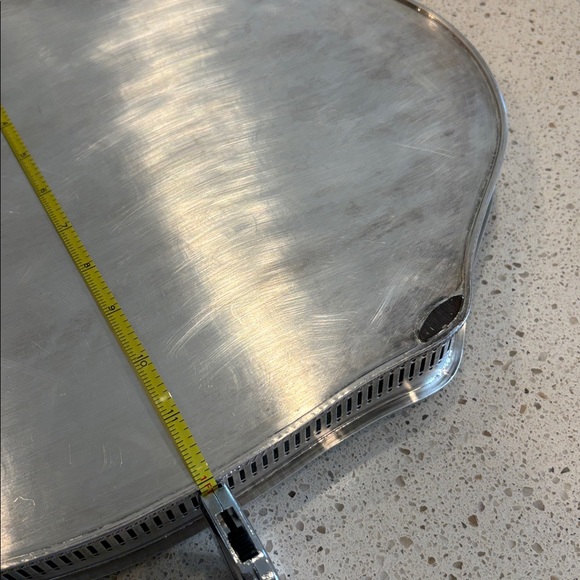 Elegant Silver Plated over Copper Decorative Tray - Picture 12 of 14